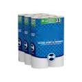 Papier de toilette ultra de haute qualité 3ply de bain de bain en papier rouleau dégradable